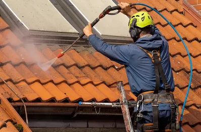 Démoussage et hydrofuge de toiture à Xures